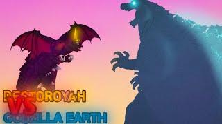 Godzilla Earth VS Destoroyah | Animaton Battle | DC2