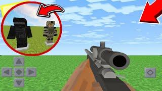 Мод На 3D ОРУЖИЕ Для Майнкрафт Bedrock Edition | Mcpe mod 3D guns