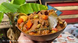 HACIENDO UNA DE LAS CARNES FAVORITA DE TODOS EN PUERTO RICO CARNE DE RES GUISADA