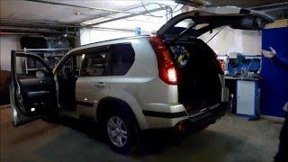 Автоматический багажник на Nissan X-trail, www.logicsecurity.ru, www.автоматическийбагажник.рф