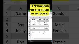Automatically Delete All Empty Rows in Excel