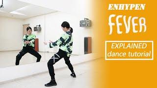 ENHYPEN (엔하이픈) 'FEVER' Dance Tutorial | Mirrored + EXPLAINED