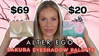 ALTER EGO SAKURA EYESHADOW PALETTE \ AS GOOD AS THE ORIGINAL? \ $69 VS $20!!!