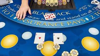 MASSIVE $500,000 COMEBACK BLACKJACK WIN STREAK IN HIGH STAKES WIN!