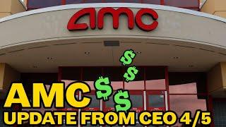 Adam Aron (AMC CEO) Supports Apes! ($AMC) CEO Interview 4/5/2021.