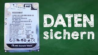 Windows 10 Datensicherung, Dateiversionsverlauf Backup einrichten, Tutorial Deutsch