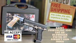 Cheap and best co2 pistol in india Daisy Powerline 5501 Co2 Blowback Pistol