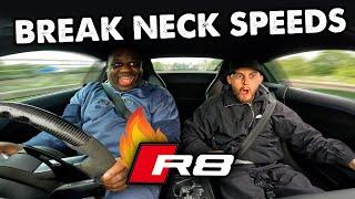THE IS FASTEST CAR IVE DRIVEN IN MY LIFE *1000BHP AUDI R8*