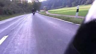 Yamaha R6 cruising