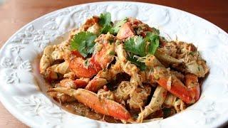 Singapore Chili Crabs Recipe - Crab with Sweet & Spicy Chili Sauce