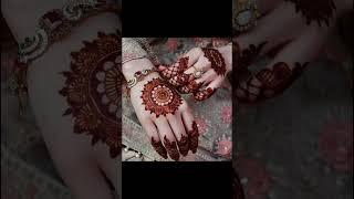 Goll tikki Easy mehndi design simple backhand bunch henna design mehndi #shorts #youtubeshorts