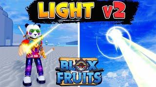 БЛОКС ФРУТС ОБЗОР ФРУКТА СВЕТ в2  Роблокс Ван Пис - Blox Fruits LIGHT v2