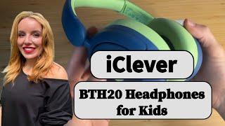 World’s 1st ANC Headphones for Children! iClever BTH20 Headphones for Kids | Safest Audio For Kids
