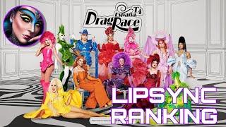 Lipsync Ranking - Drag Race España Temporada 4 (Mi Opinion)