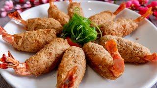 How to Fry Perfect Taro Prawns with Honeycomb Texture 炸芋虾 Chinese New Year Fried Yam Shrimp Recipe