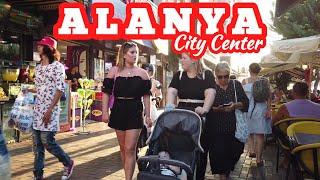 Alanya, Turkey || Alanya city centre walking tour 4K