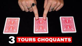 3 TOURS CHOQUANTS ET FACILES AVEC DES CARTES