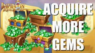 Best ways to acquire more gems in Infinity Kingdom