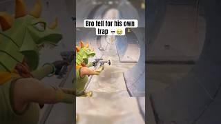 Bro got outsmarted by his own trick  #fortniteshorts #fortnite
