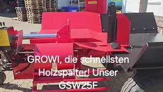 GROWI die schnellen Holzspalter