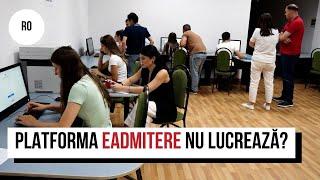 A început admiterea în universitățile din Moldova. De ce nu funcționează aplicația online eAdmitere?