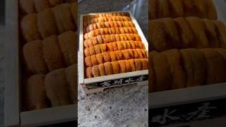 Let’s take a look at these Hokkaido Uni #uni #hokkaido #sashimi #sushi #seafood