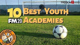 FM20 - Top 10 Youth Academy Clubs - Get Your Regen Wonderkids Here Football Manager 2020