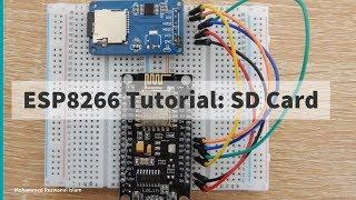 #6 NodeMCU/ ESp8266 Tutorial: Interface SD card