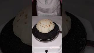 Easy Puffy Naan Recipe #shorts #asmr