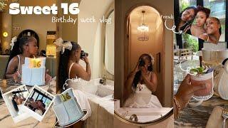 BIRTHDAY VLOG:[SWEET 16]