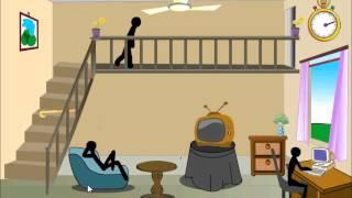 Stickman Death Living Room