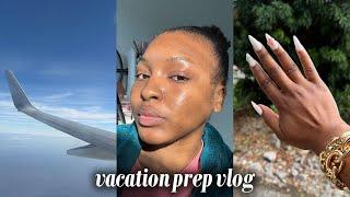 Beauty Maintenance, Packing Tips, Running Errands | Travel Prep Vlog | Kensthetic