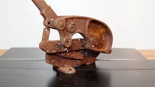 Very Rusty Metal Shear Restoration