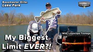 Biggest 5 Fish Limit I've EVER Caught! Bassmaster Elite: Lake Fork