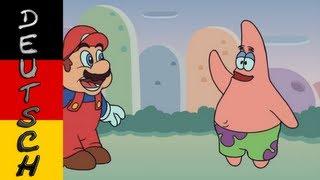 Mario Meets Patrick Star [German Fandub]