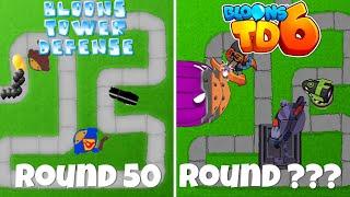 What is the HIGHEST Round you can go in BTD 1? (Bloons TD 6)