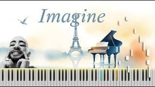 Sofiane Pamart - Imagine [Paris 2024 Piano tutorial]