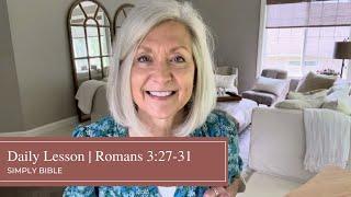 Daily Lesson | Romans 3:27-31