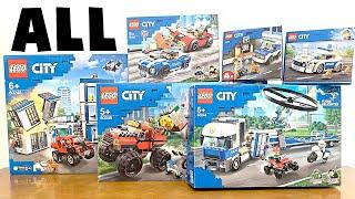 ALL LEGO CITY POLICE 2020 Sets Compilation/Collection Speed Build