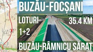 AUTOSTRADA A7 Buzău - Focșani | lot 1+2 Buzau - Râmnicu Sarat 35.4 km | 07.08.2024 | Raducu P Drum