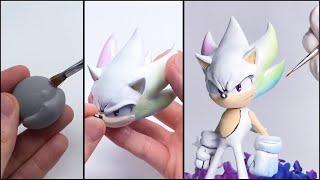 Create Hyper Sonic with Clay / Clay Art  [kiArt]