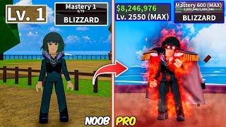 Beating Blox Fruits as Fubuki ! Lvl 0 to Max Lvl Full Human v4 Noob to Pro in Blox Fruits!