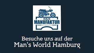 Dax-Manufaktur Hamburg auf der Man's World Hamburg 2019