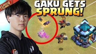 GAKU gets SPRUNG in TH13 CUP for $25,000 Tournament! Clash of Clans | BEST TH13 Attacks