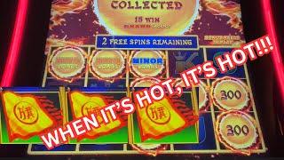 EPIC COMEBACK! WHEN HOT, IT'S HOT! WHEN NOT, WAIT UNTIL IT'S HOT AGAIN!! DRAGON LINK LAS VEGAS SLOTS