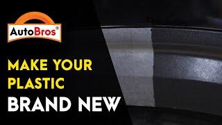 Learn how to make the trim look like Brand new with Auto Bros Plastic Restoring Serum