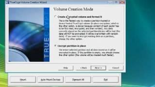How to encrypt a USB key with TrueCrypt