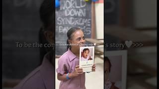 To be the comfort in someone’s story #doctor #mbbs #doctorpatient #care #downsyndromeawareness