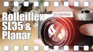 Rolleiflex SL 35 mit Planar 50mm F1.8 analog Kamera Unboxing