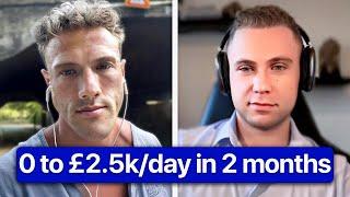 0 to £2.5k/day E-Commerce in 2 Month's (Joel’s Story)